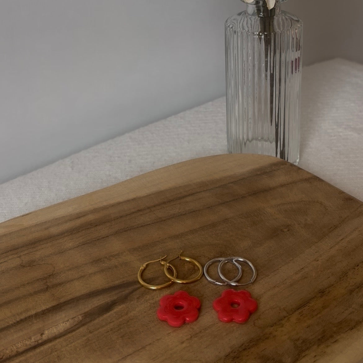 Paire coquelicot