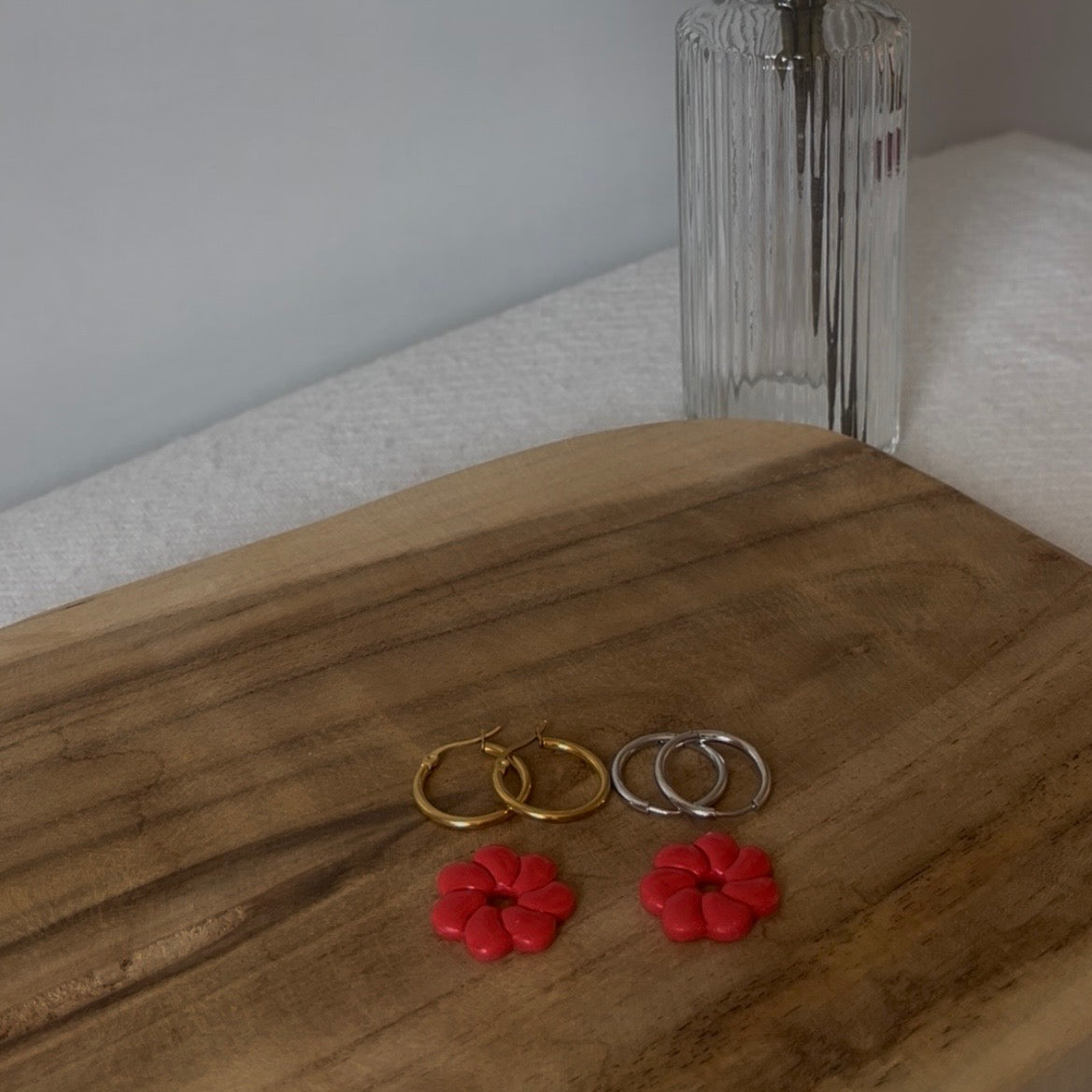 Paire coquelicot