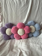 Coussin fleur personnalisable
